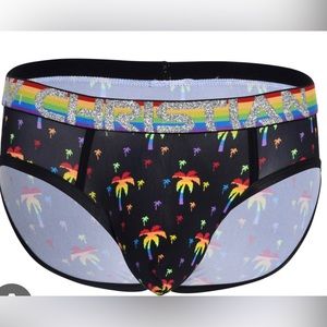 Andrew Christian Pride Palms Brief Sz M